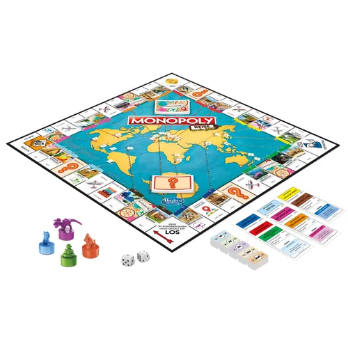 Hasbro Monopoly Reise um die Welt F4007100 (3 von 11)