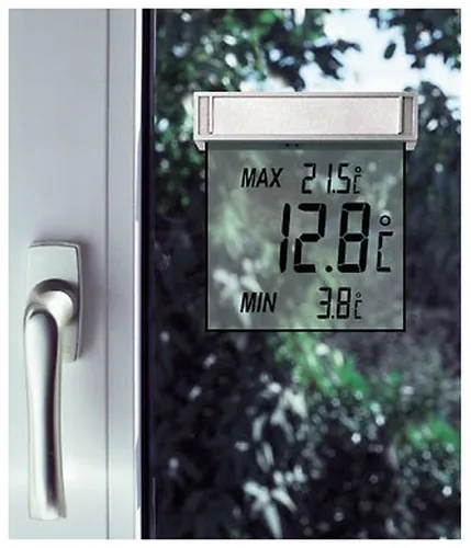TFA Dostmann 30.1025 Fenster-Thermometer Silber 30.1025 (3 von 3)