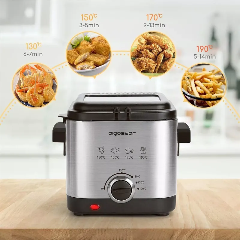 Aigostar Mini Fritteuse 1,5L (3 von 8)