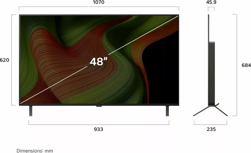 LG OLED48B59LA OLED TV (3 von 15)