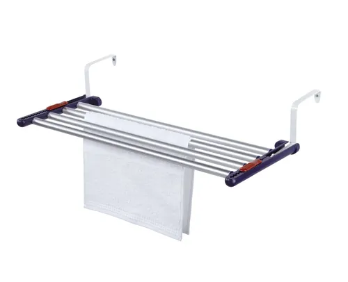 Leifheit Wäscheständer Quartett 42 Extendable, Balkon-Wäschetrockner, ausziehbar, Trockenlänge 4m (3 von 5)