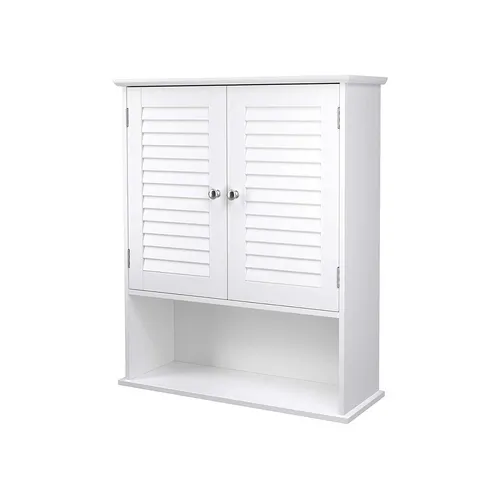 VASAGLE Badezimmerschrank mit Lamellentüren (3 von 9)
