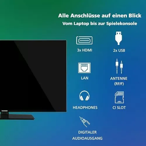 Telefunken 43 Zoll Smart TV VIDAA (3 von 9)