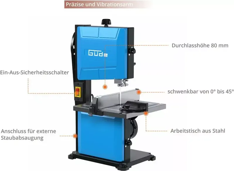 Güde Bandsäge GBS 200S (3 von 7)