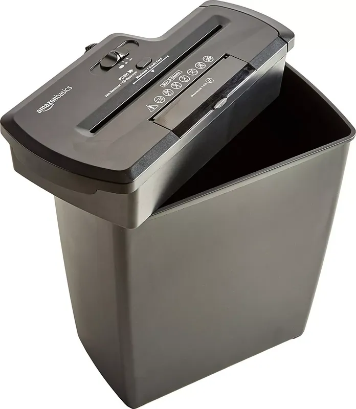 Amazon Basics Aktenvernichter, Streifenschnitt (3 von 5)