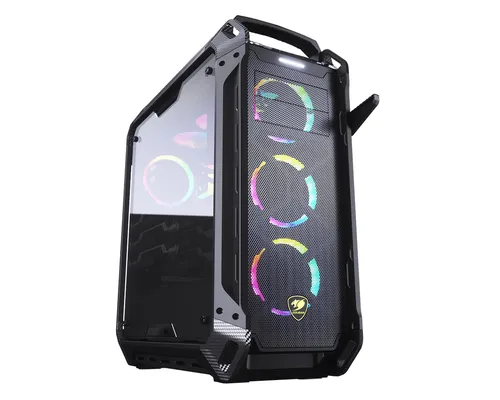 COUGAR Panzer Max-G Full-Tower Gehäuse, Schwarz (3 von 24)