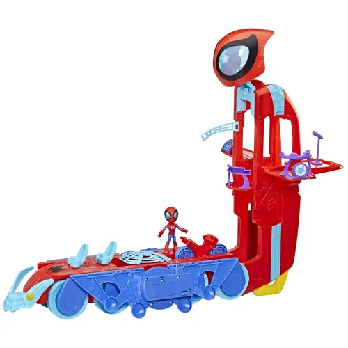 Marvel Spidey and His Amazing Friends 2-in-1 Spider Raupe Hauptquartier Spielset (3 von 27)