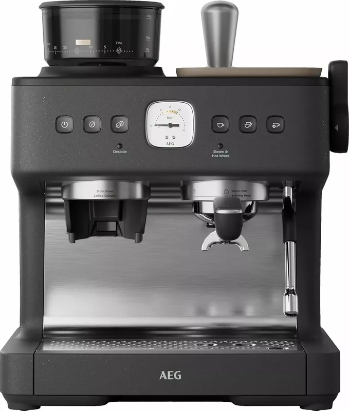 AEG Espresso Siebträgermaschine EC8-1-8BP Black Pearl (3 von 10)