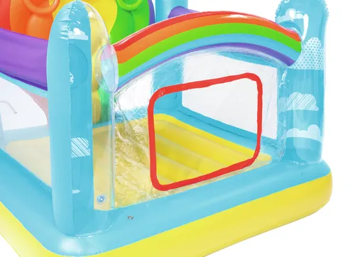 Bestway® 52269 Trampolin Regenbogen Hüpfburg In-Out 175 x 173 x 137 cm (22 von 36)