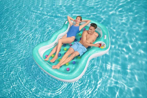 Bestway Luftmatratze Summer Colors 211 x 168 x 26 cm (23 von 25)