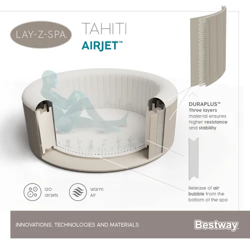 Bestway Hydro Lay-Z-Spa Honolulu Airjet Whirlpool (24 von 63)