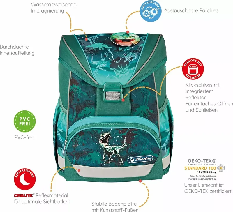 Schulranzen UltraLight Plus 'Butterfly Paradise' herlitz (24 von 25)