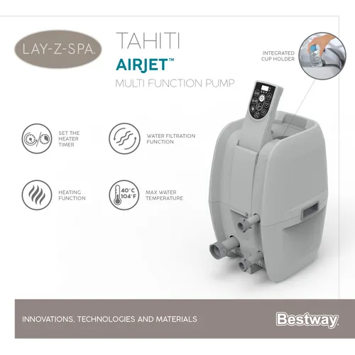 Bestway Hydro Lay-Z-Spa Honolulu Airjet Whirlpool (25 von 63)