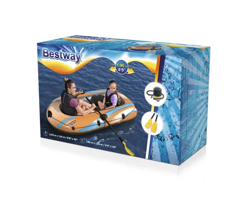 Bestway Schlauchboot Kondor Elite 2000 Set | Robust und geräumig (29 von 29)
