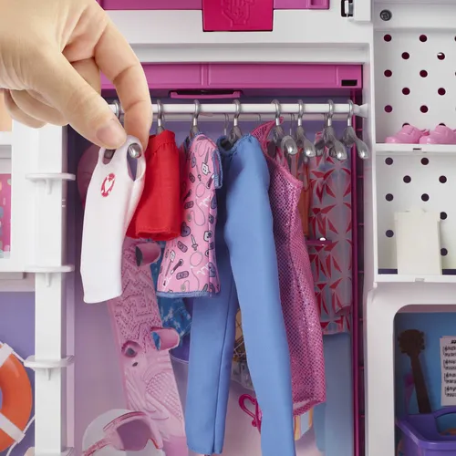 Barbie Traumkleiderschrank und Puppe (HGX57) (4 von 7)