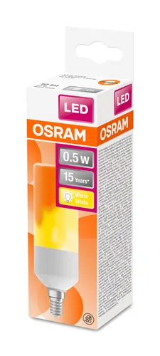 OSRAM LED Flamme Kerzen Effekt E14 0,5W (4 von 5)