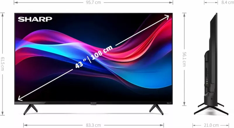 SHARP 43GJ4225E (4 von 9)