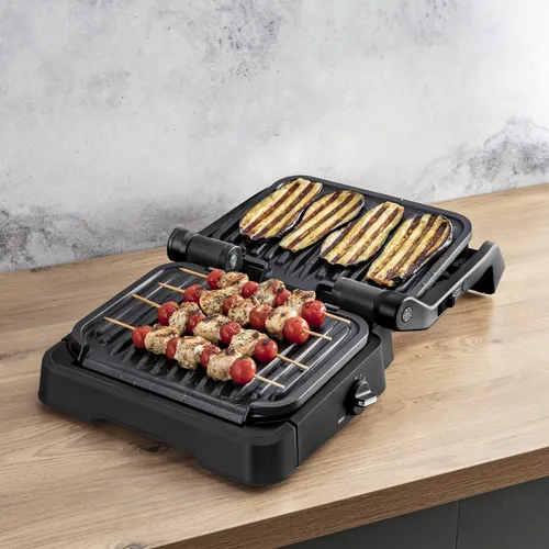Tefal GC7728 Optigrill 2in1 Kontaktgrill schwarz (4 von 13)