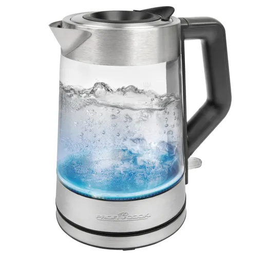 PROFI COOK Wasserkocher Glas PC-WKS 1190 G inox (4 von 7)