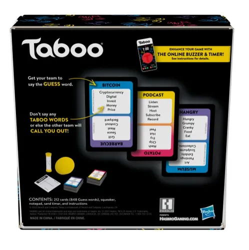 Hasbro Klassisches Tabu (4 von 4)