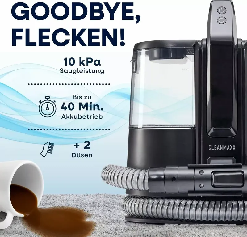 CLEANmaxx Teppichreiniger Waschsauger 400W (4 von 11)