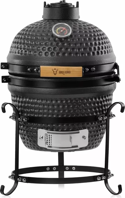 BBQ-Toro Kamado Grill Holzkohlegrill Haiiro Ø 32 cm (4 von 14)