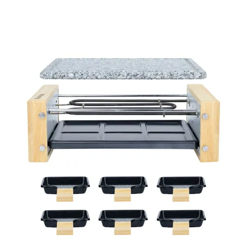 H.Koenig Raclette-Grill WOD6, 900W für 6 Personen (4 von 7)