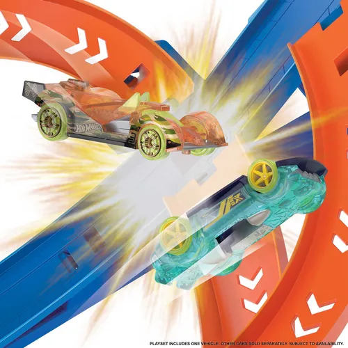 Hot Wheels Action Spiral Rennbahn Tornado HJT51 (4 von 7)