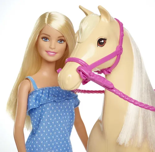 Barbie-Puppe und Pferdespielzeug FXH13 (4 von 7)
