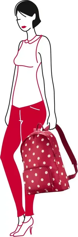 reisenthel mini maxi Rucksack Reisetasche faltbar schwarz (4 von 14)