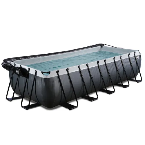 Framepool EXIT mit multifunktionaler Poolabdeckung, schwarz, 250x540x122 cm (4 von 7)