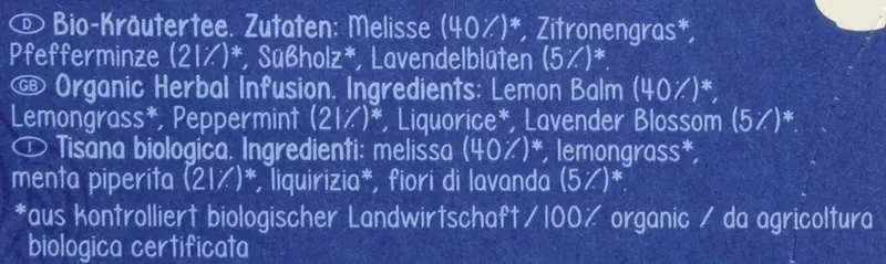 Teekanne Tee Organics Sleep und Dream, BIO (4 von 4)