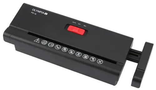 Aktenvernichter PS 16 pro Einstiegsmodell für zu Hause schwarz (4 von 5)