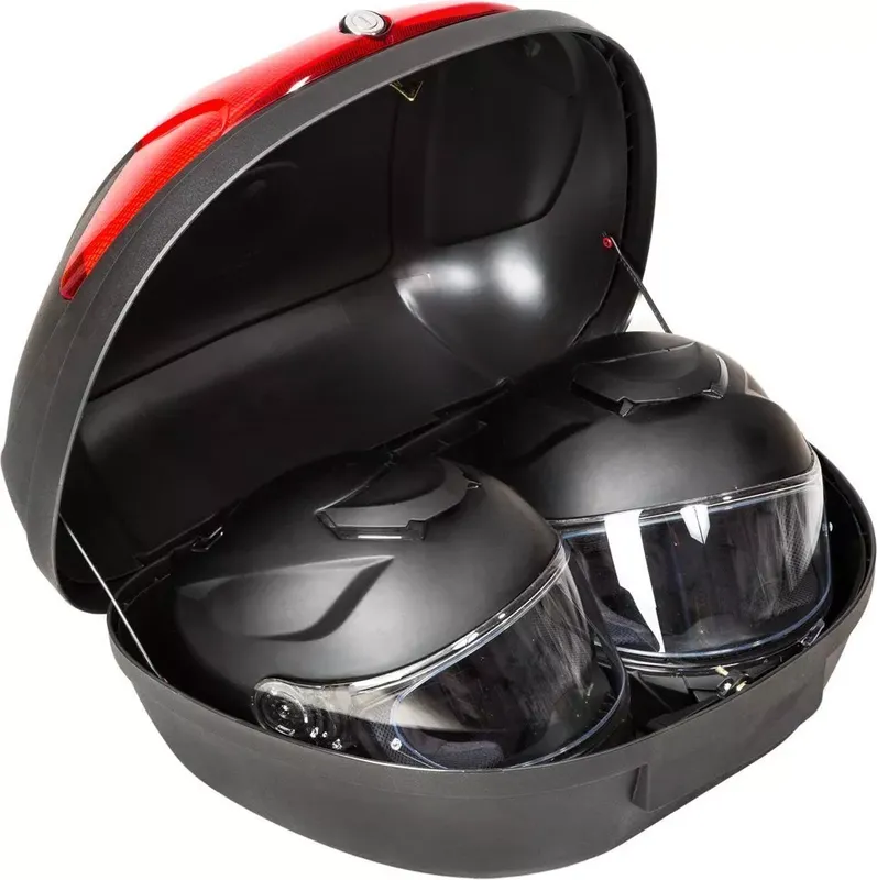 tectake® Motorradkoffer 48 l – Platz für 2 Helme (4 von 7)