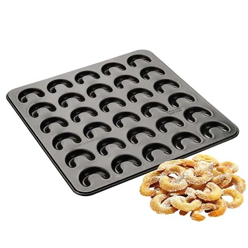 Zenker Backblech für Vanillekipferl klein 32 x 31 cm (4 von 4)