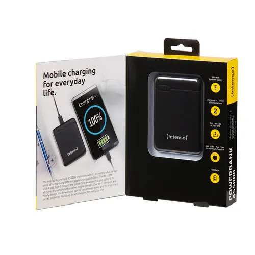 Intenso mobiles Ladegerät Powerbank XS5000 schwarz (4 von 9)