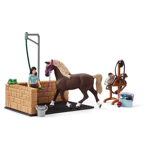 Schleich 42438 HORSE CLUB Waschplatz mit Emily & Luna (4 von 16)