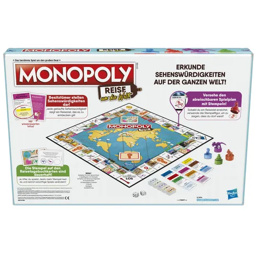 Hasbro Monopoly Reise um die Welt F4007100 (4 von 11)