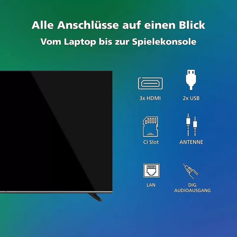 JVC 50 Zoll Smart TV VIDAA LT-50VD3555 (4 von 7)