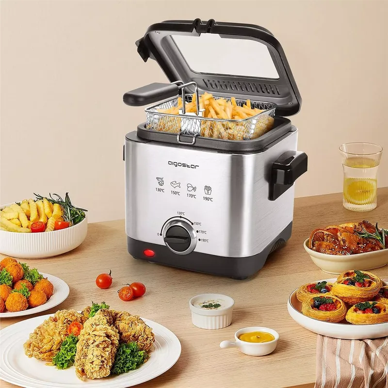 Aigostar Mini Fritteuse 1,5L (4 von 8)