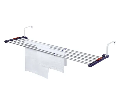 Leifheit Wäscheständer Quartett 42 Extendable, Balkon-Wäschetrockner, ausziehbar, Trockenlänge 4m (4 von 5)