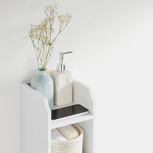VASAGLE Toilettenschrank, platzsparend und modern (4 von 6)