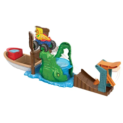 Hot Wheels Monster Trucks Sumpfattacke Spielset (4 von 7)