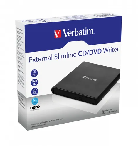 Verbatim Externer Slimeline CD DVD-Brenner (4 von 5)