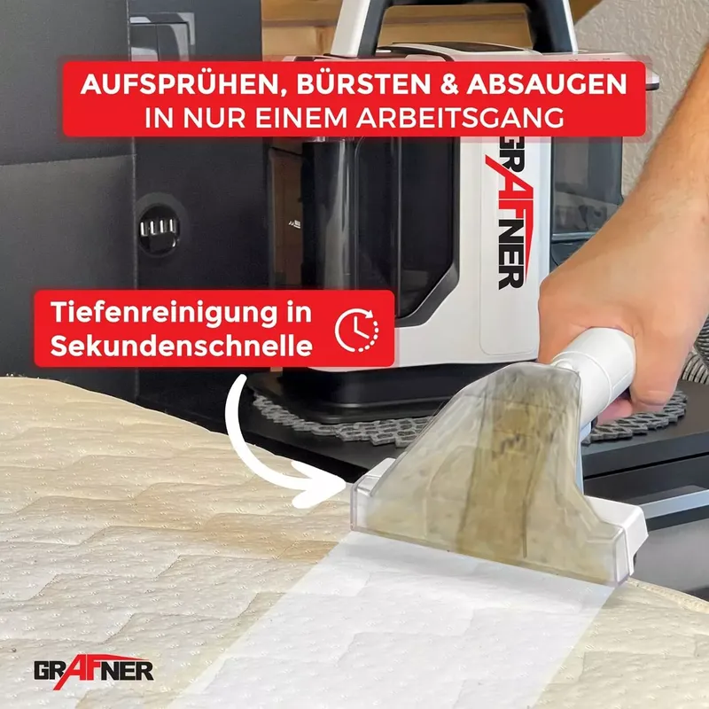 Grafner Waschsauger mit Dual-Tank und 2 Bürsten (4 von 9)