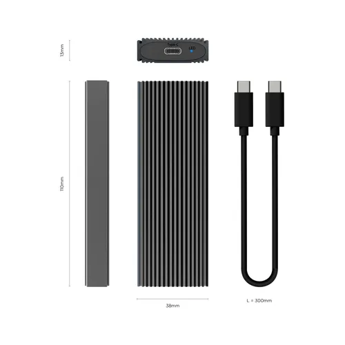 UGREEN M.2 NVMe Hard Drive Enclosure (10 Gbps) (4 von 6)