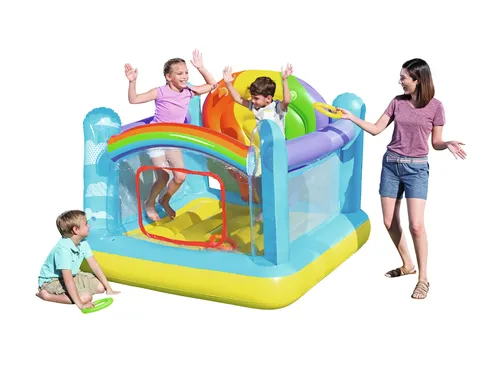 Bestway® 52269 Trampolin Regenbogen Hüpfburg In-Out 175 x 173 x 137 cm (35 von 36)