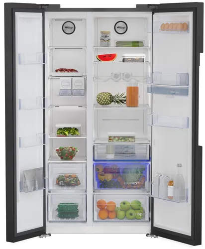BEKO Freistehender Side-by-Side-Kühlschrank GN163241DXBRN (5 von 6)