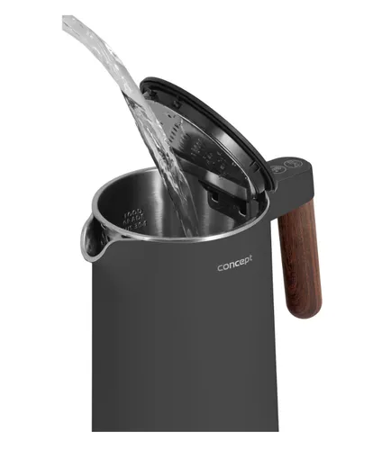 Edelstahl Wasserkocher mit Temperaturregelung 1,5L (5 von 9)