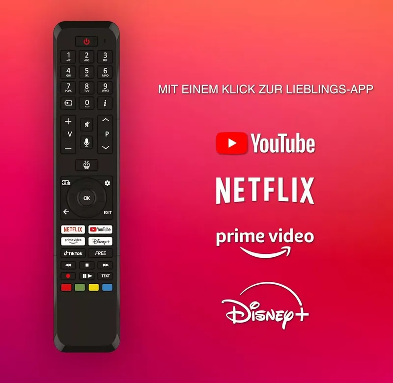 Telefunken 43 Zoll Smart TV XU43TO750S (5 von 6)